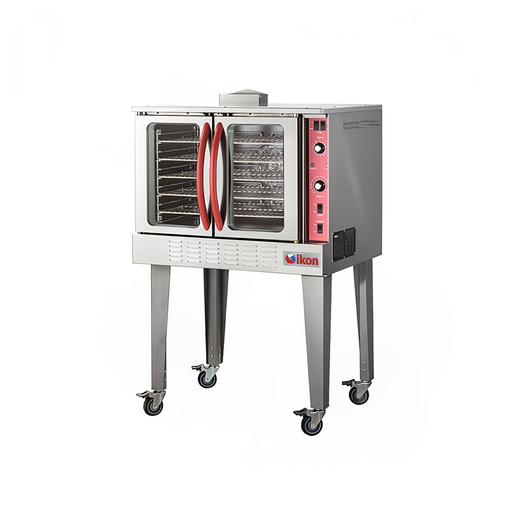 IKON IGCO Single Full Size Natural Gas Convection Oven - 54,000 BTU