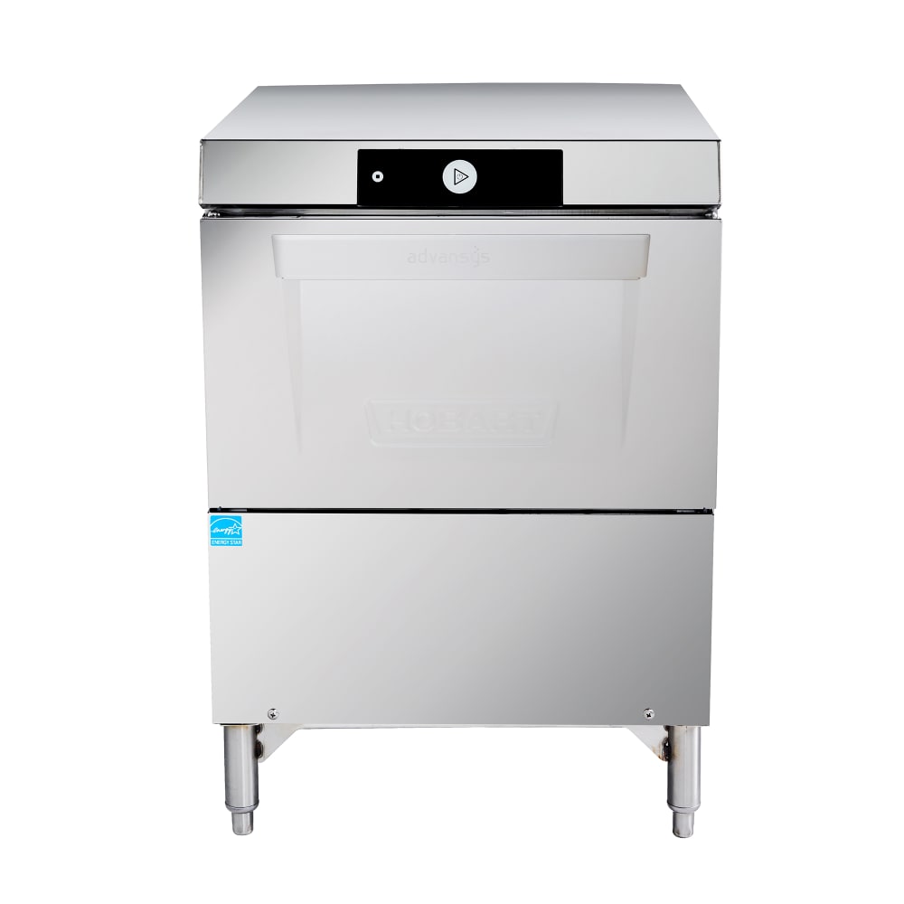 617-LXGNR2 High Temp Undercounter Glass Washer w/ 30 Racks/hr Capacity - Built-in Booster, 120/20...