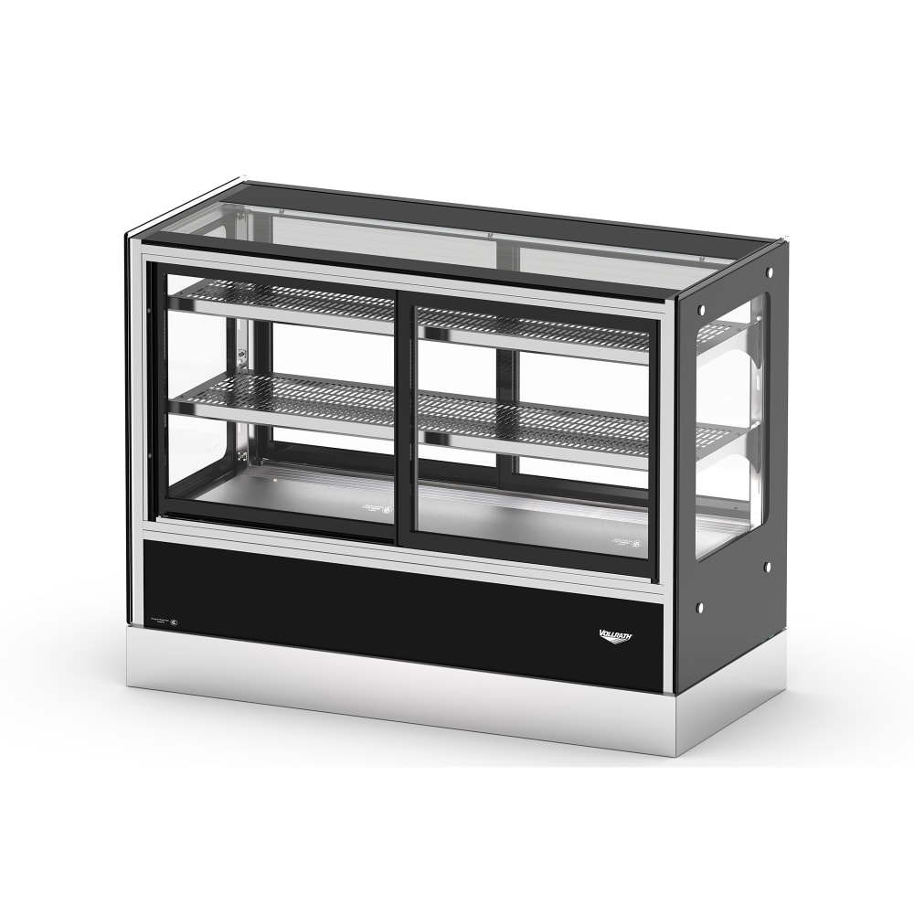 175-RDCCB60SS 60" Self Service Countertop Refrigerated Display Case - (3) Shelves, 120v