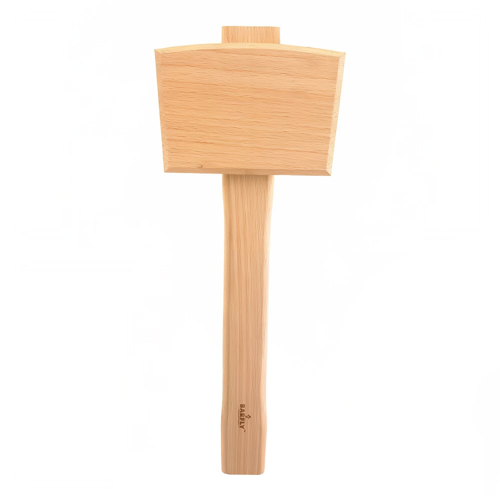 Barfly M37047 13 1/2" Wood Ice Mallet Beech