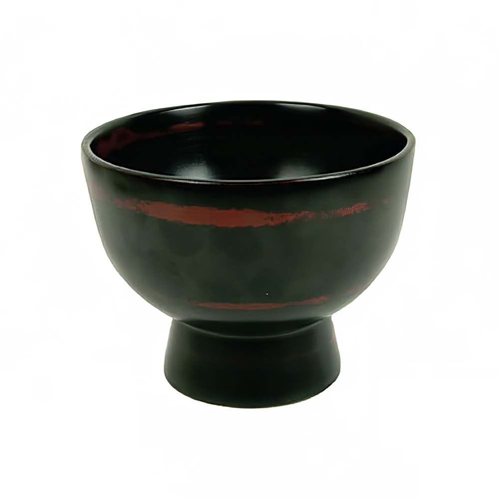 438-451 16 1/2 oz Round Soup/Rice Bowl - Wood