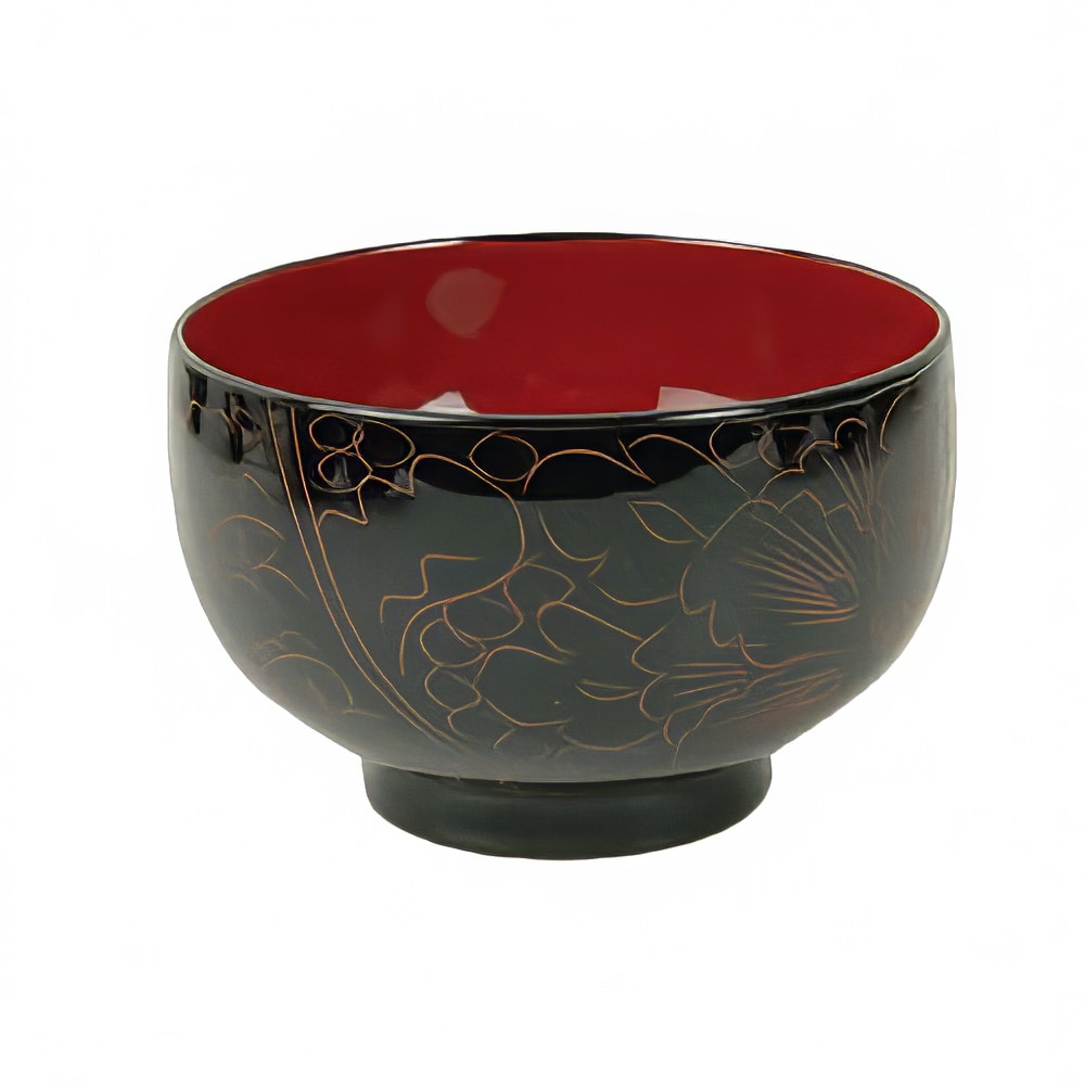 438-453 9 oz Round Soup/Rice Bowl - Wood