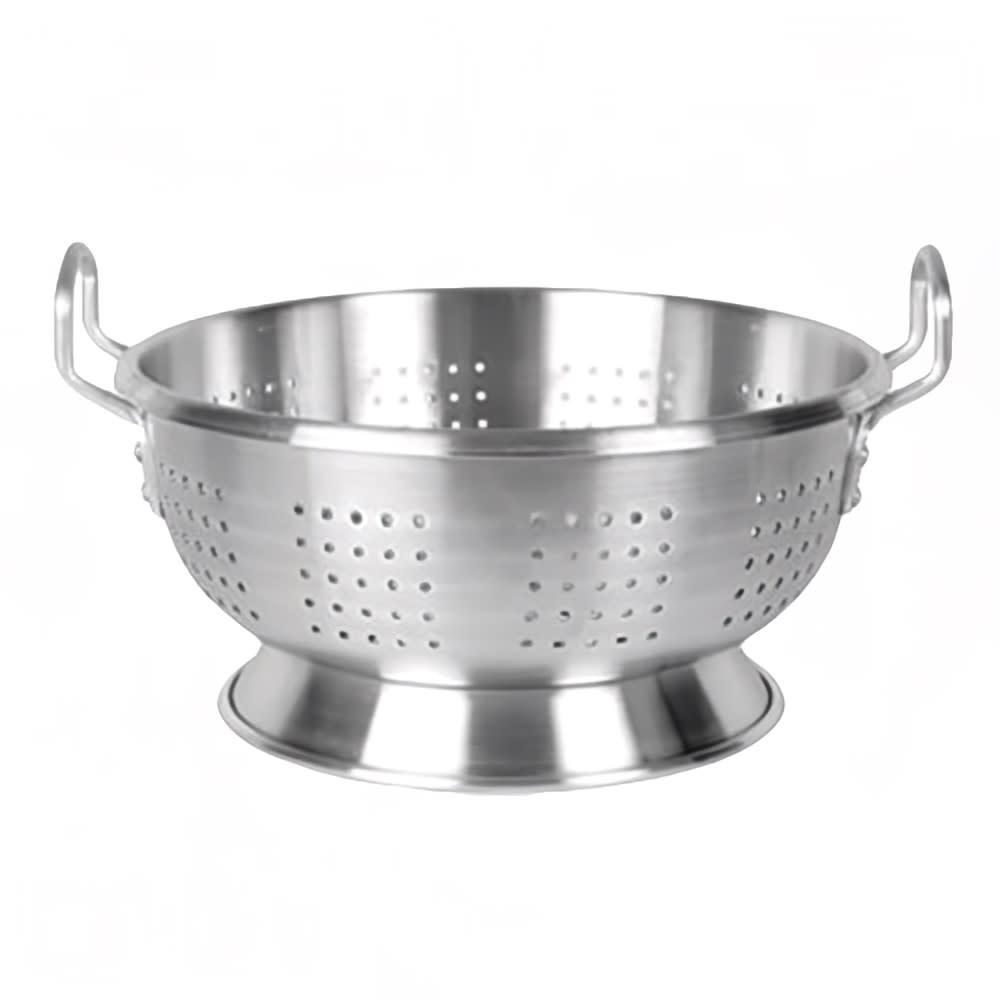 438-ALHDCO101 12 qt Colander w/ Handles, Aluminum