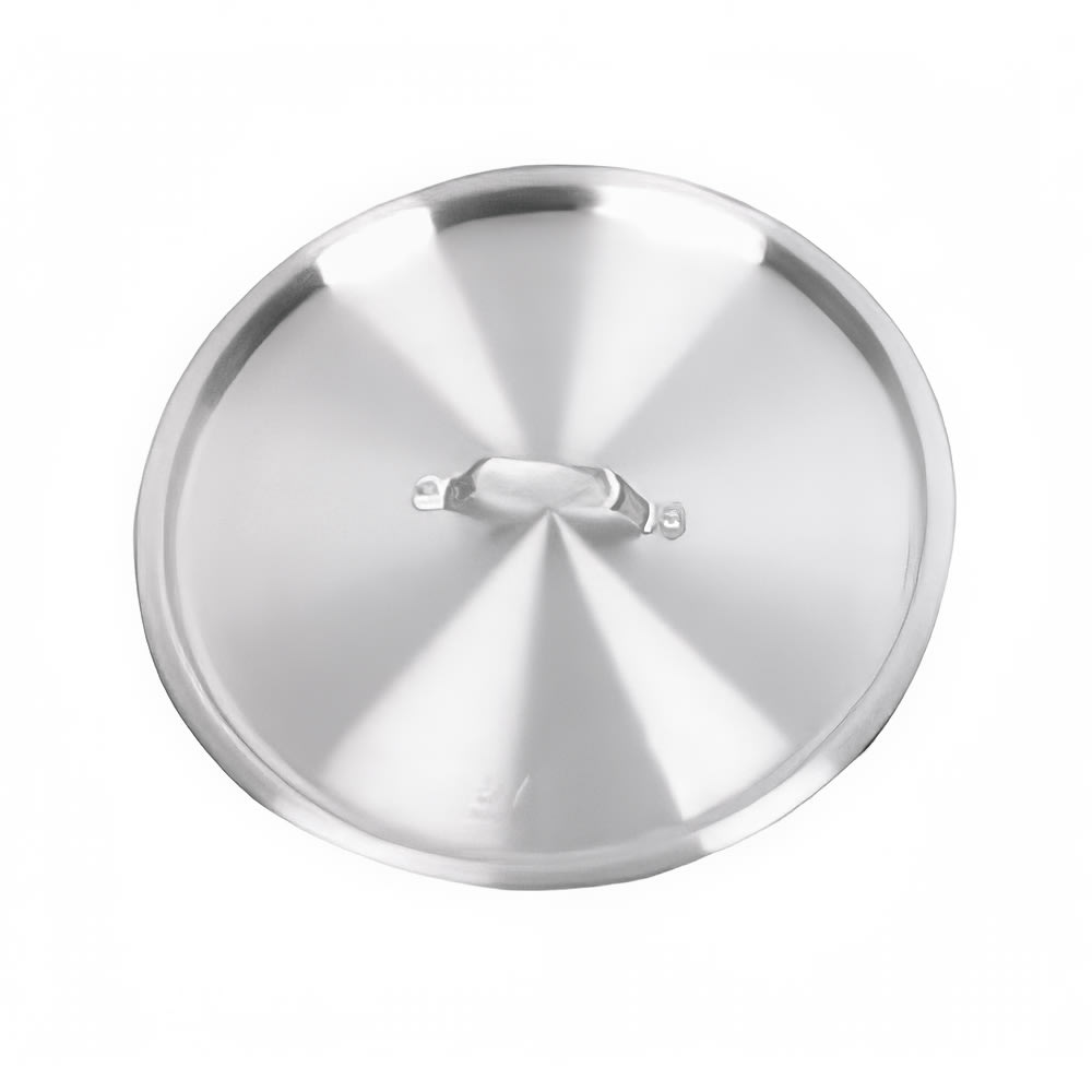 438-ALSKSP110 19 3/4" Stock Pot Cover, Aluminum