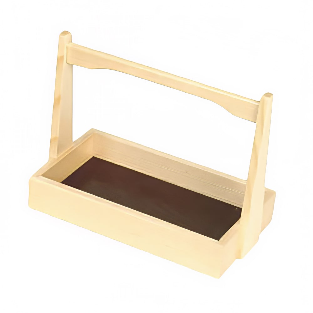 438-K109 Rectangular Condiment Caddy - Shiraki Wood