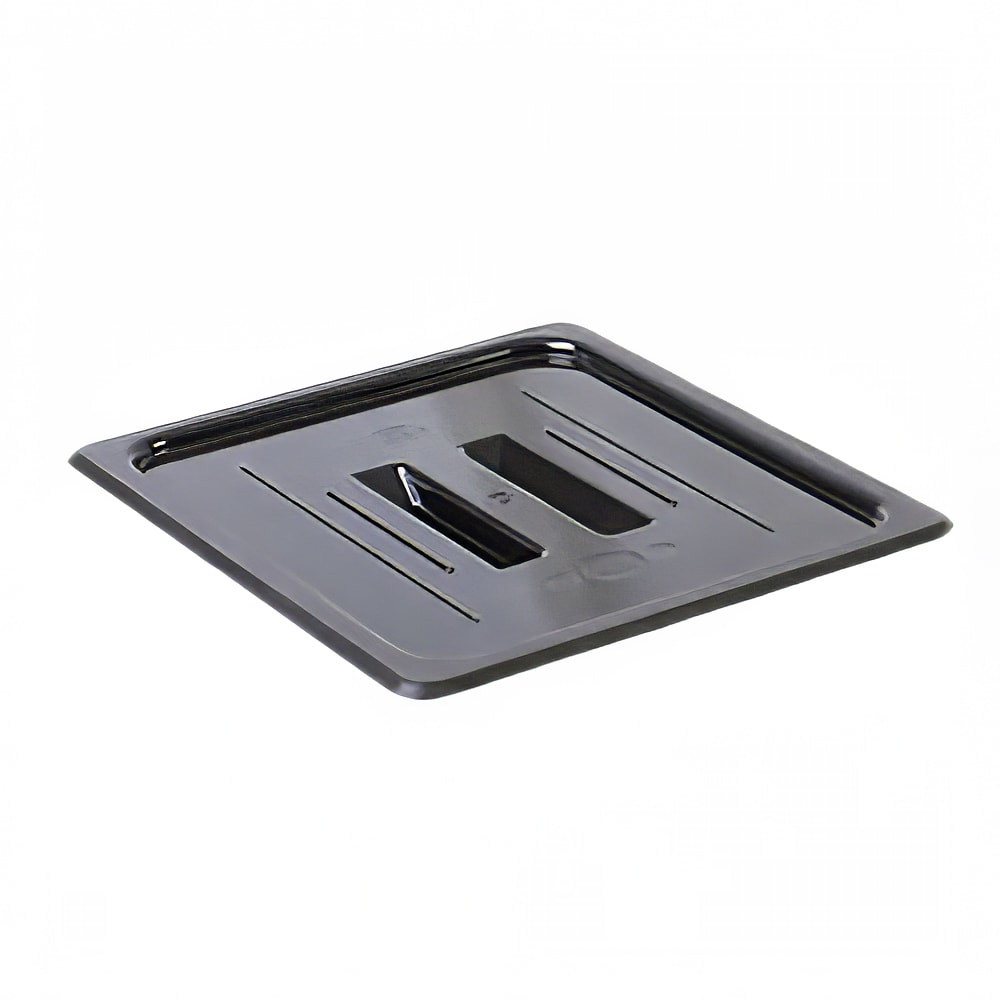 438-PLPA7120CBK Half Size Food Pan Cover - Polycarbonate, Black