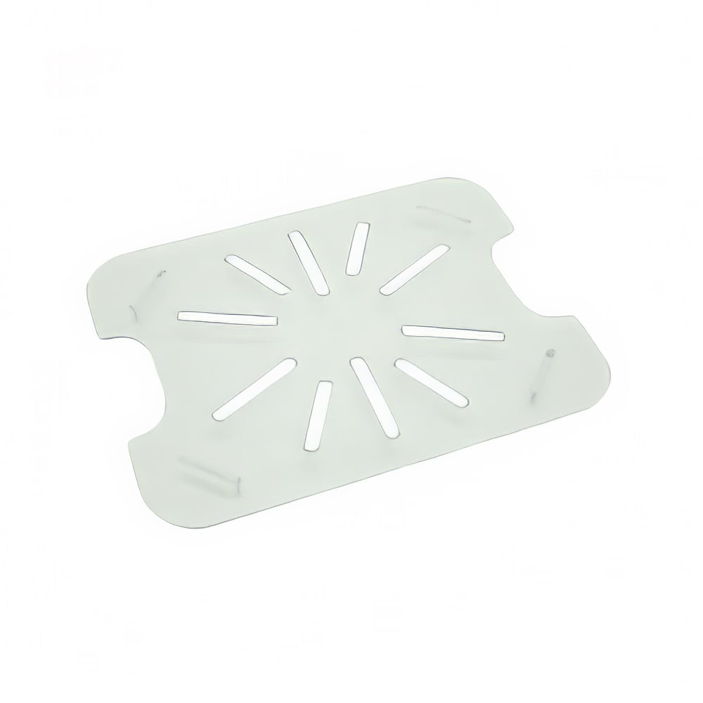 438-PLPA7120DS Half Size Drain Shelf - Polycarbonate, Clear