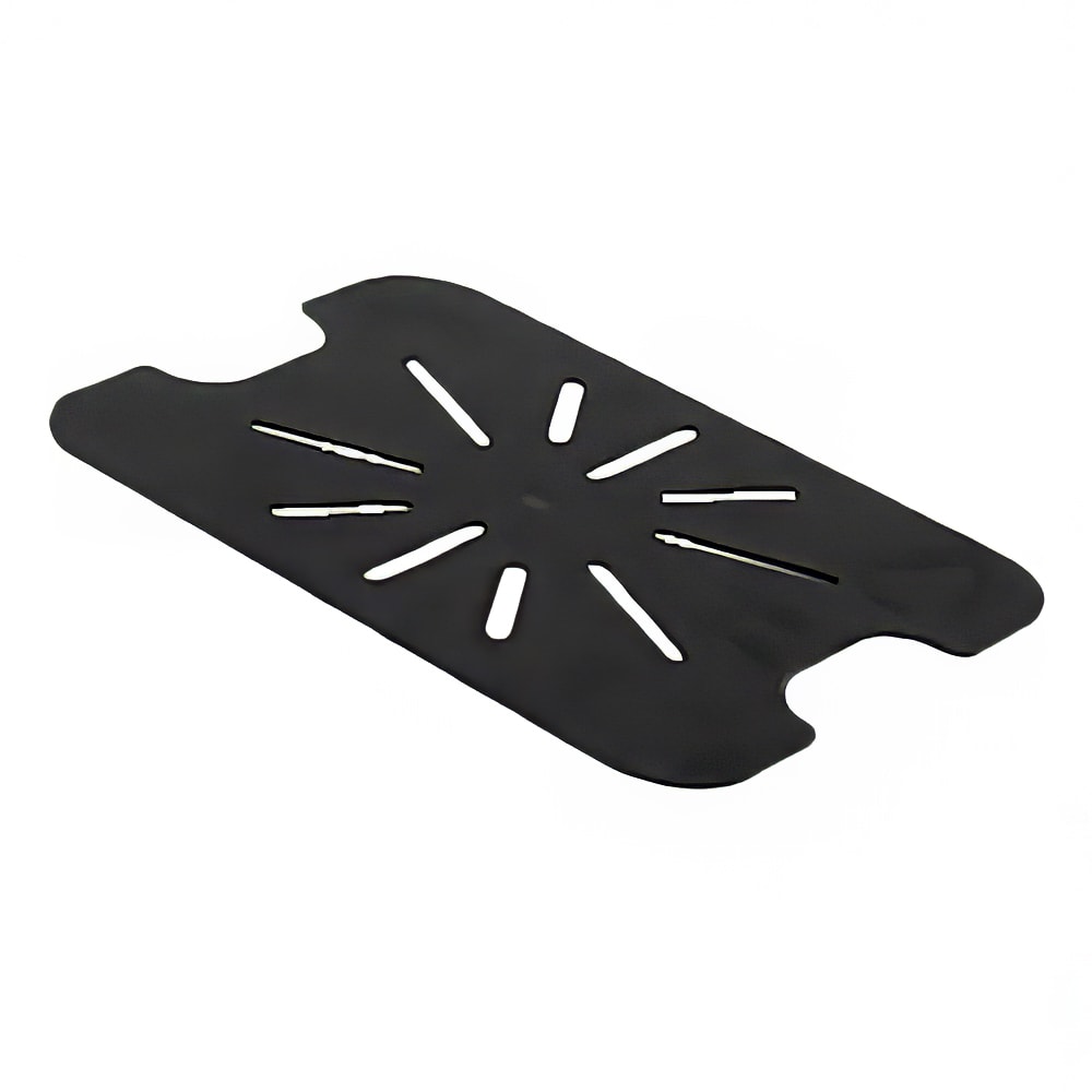 438-PLPA7120DSBK Half Size Drain Shelf - Polycarbonate, Black
