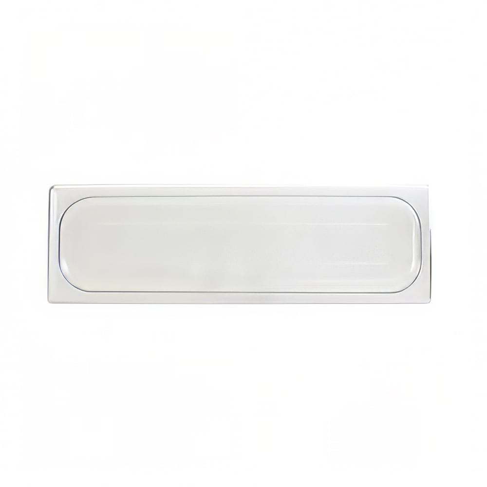 438-PLPA7120LC Half Size Long Food Pan Cover - Polycarbonate, Clear
