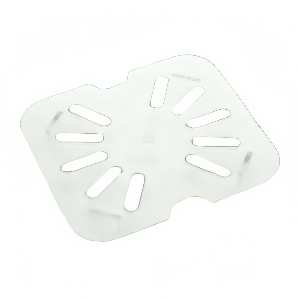 438-PLPA7130DS Third Size Drain Shelf - Polycarbonate, Clear