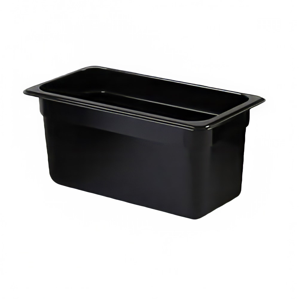438-PLPA8136BK 6"D Third Size Food Pan