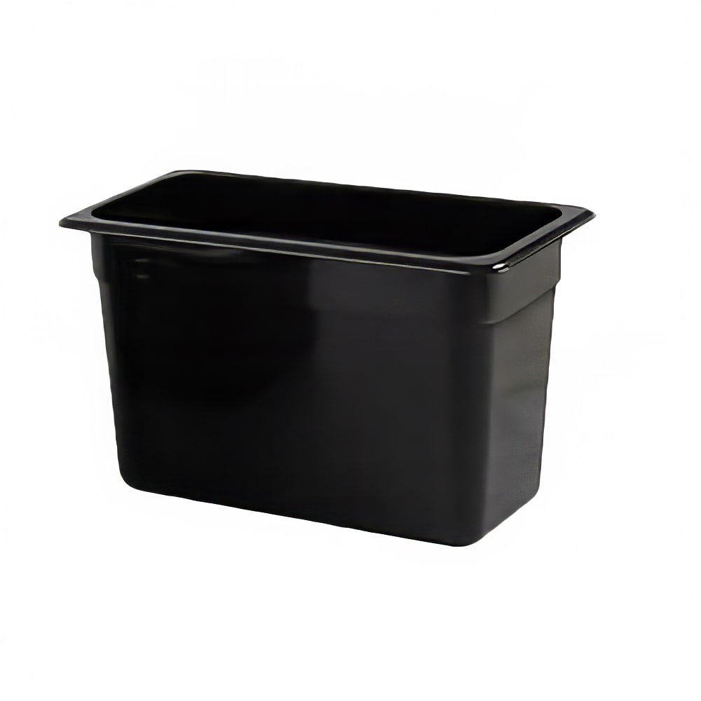 438-PLPA8138BK 8"D Third Size Food Pan