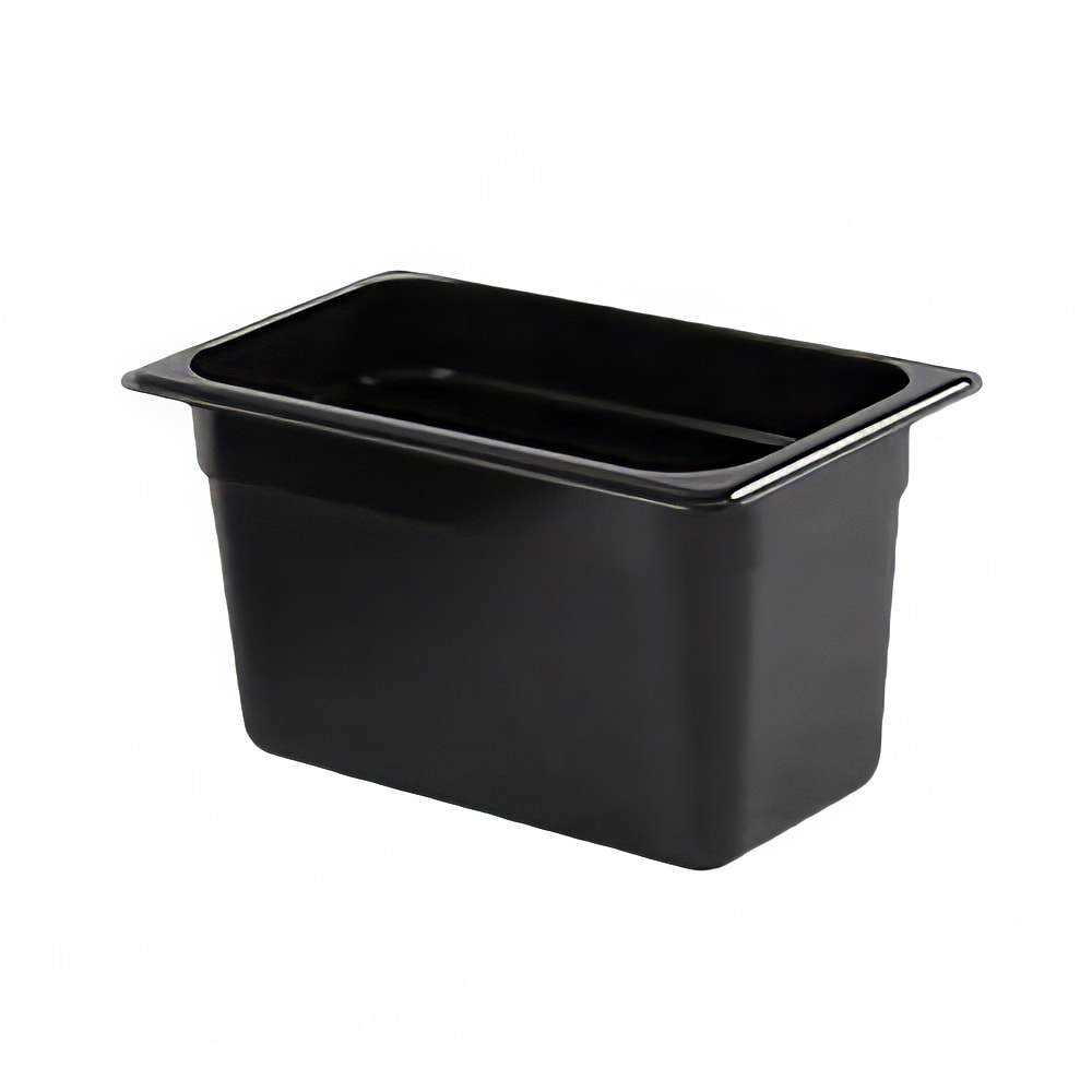 438-PLPA8146BK 6"D Quarter Size Food Pan