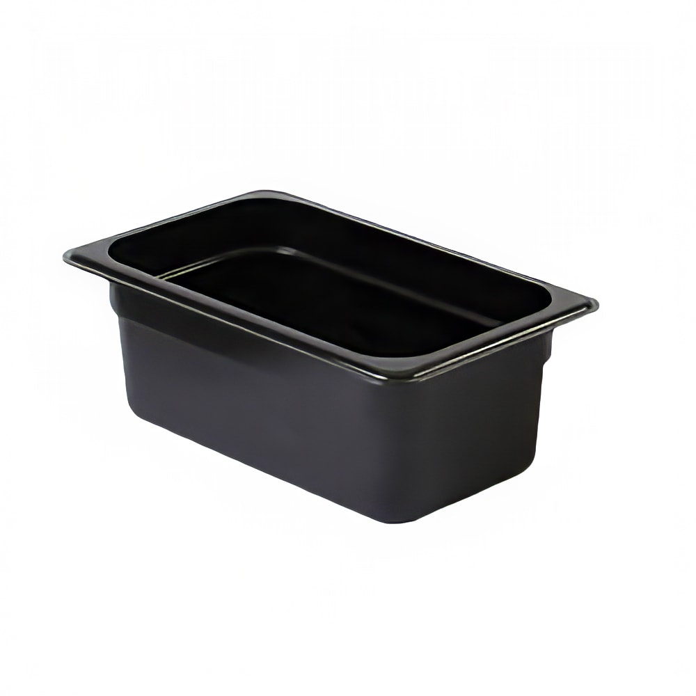 438-PLPA8144BK 4"D Quarter Size Food Pan