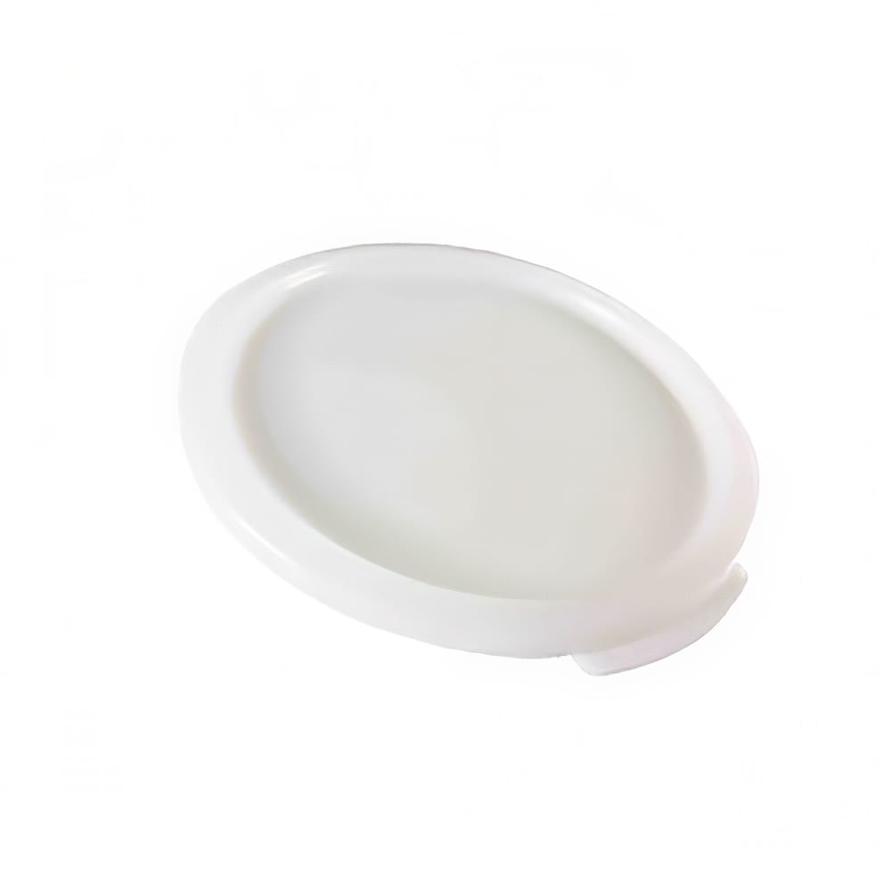 438-PLRFC0001PP Cover for 1 qt Food Storage Container - Polypropylene, White