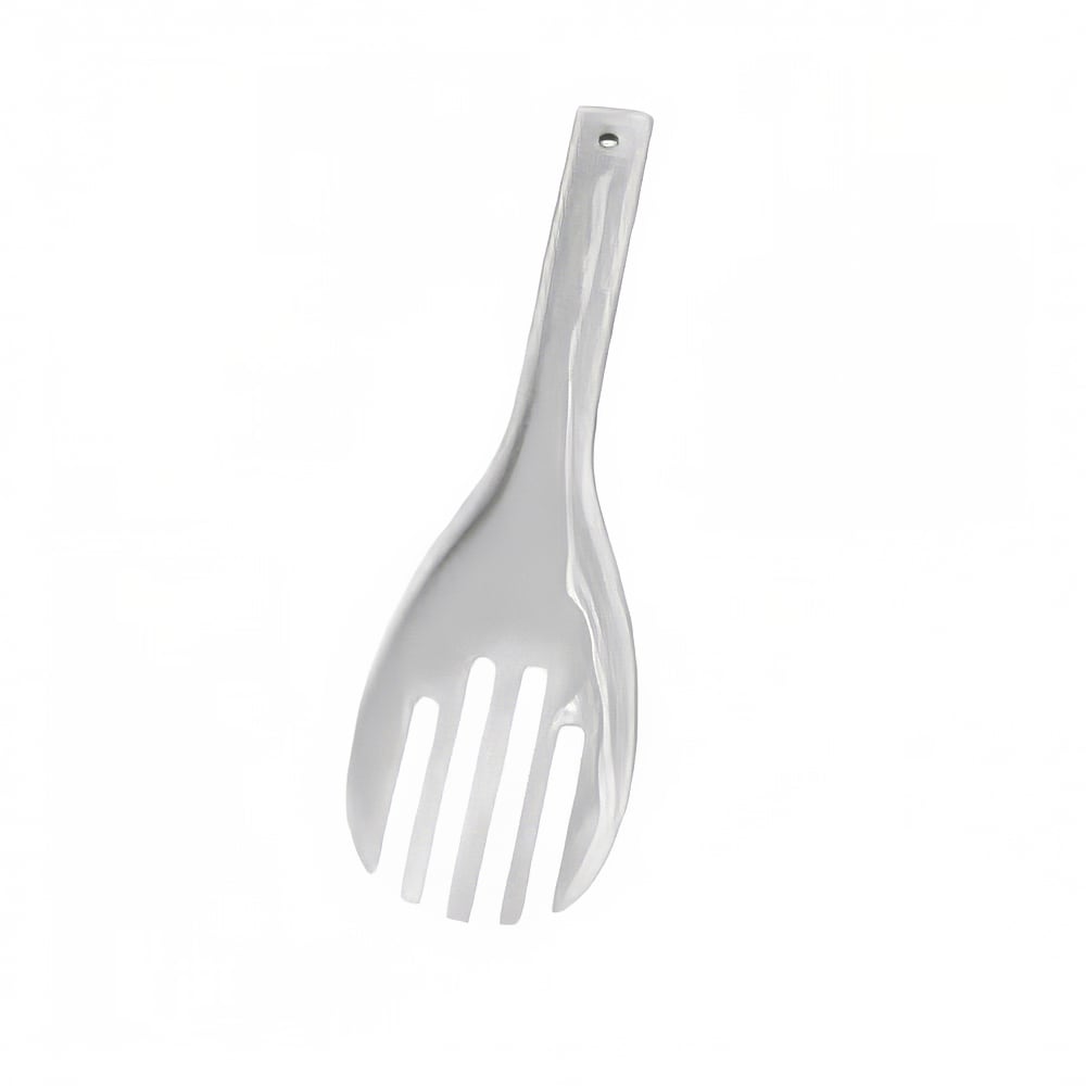 438-PLRS003 10 1/2" Rice Serving Scoop - Slotted, Plastic