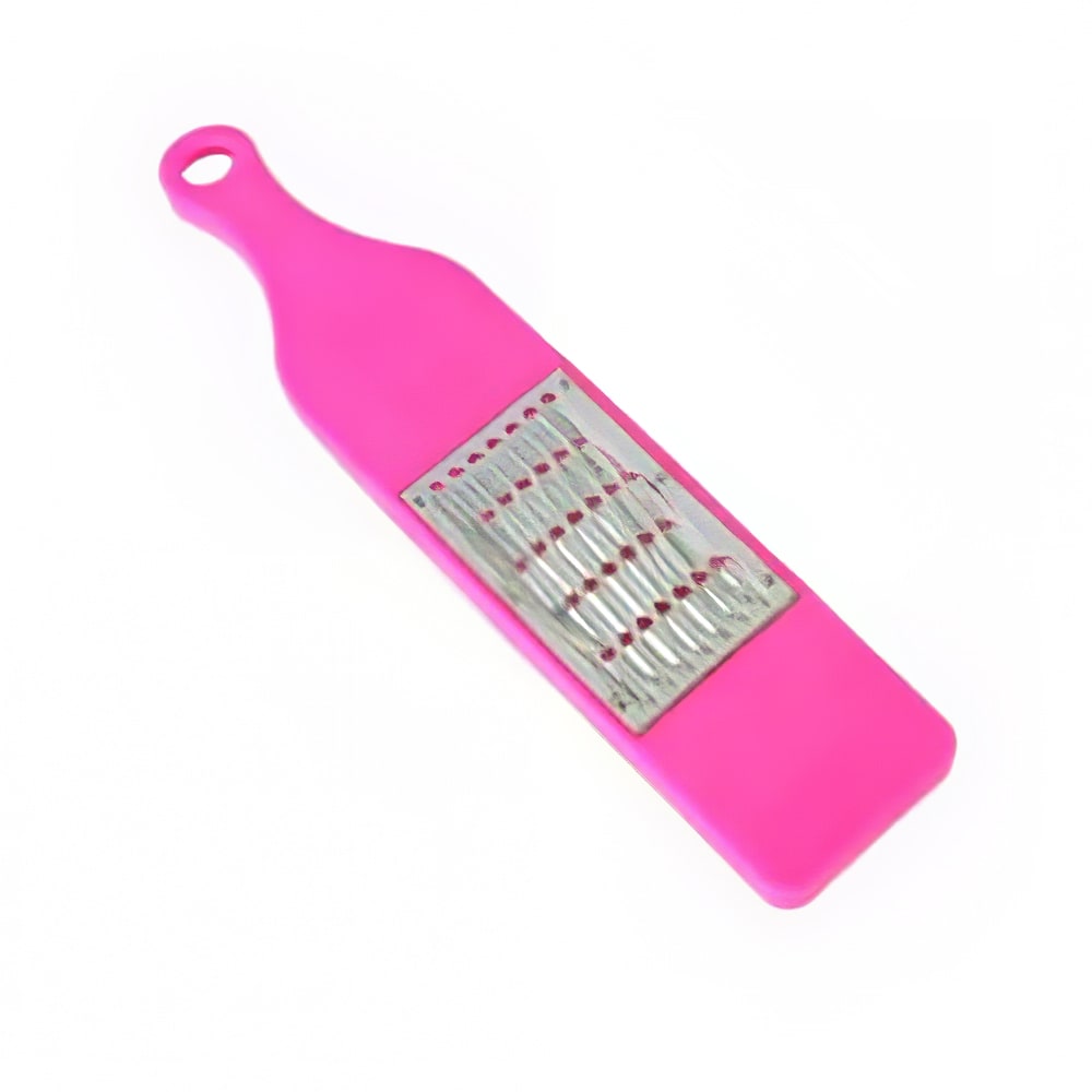 438-PLVS002 Large Handheld Grater - 12 1/4" x 2 3/4", Plastic