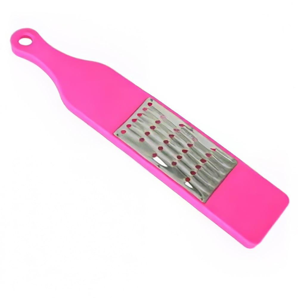 438-PLVS001 Large Handheld Grater - 15" x 3", Plastic