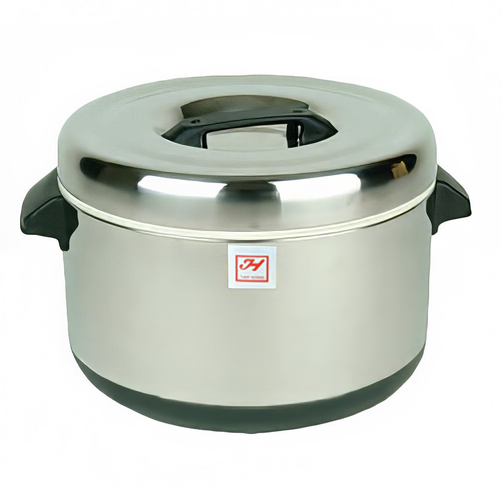 438-SEJ72000 40 cup Sushi Rice Container - Stainless Steel Liner & Exterior