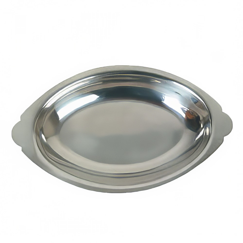 438-SLGT008 8 oz. Oval, Au Gratin Dish, Stainless