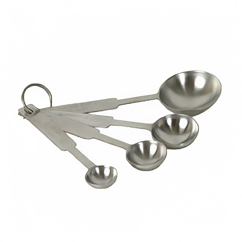 438-SLMC2416 4 Piece Measuring Spoon Set, Stainless