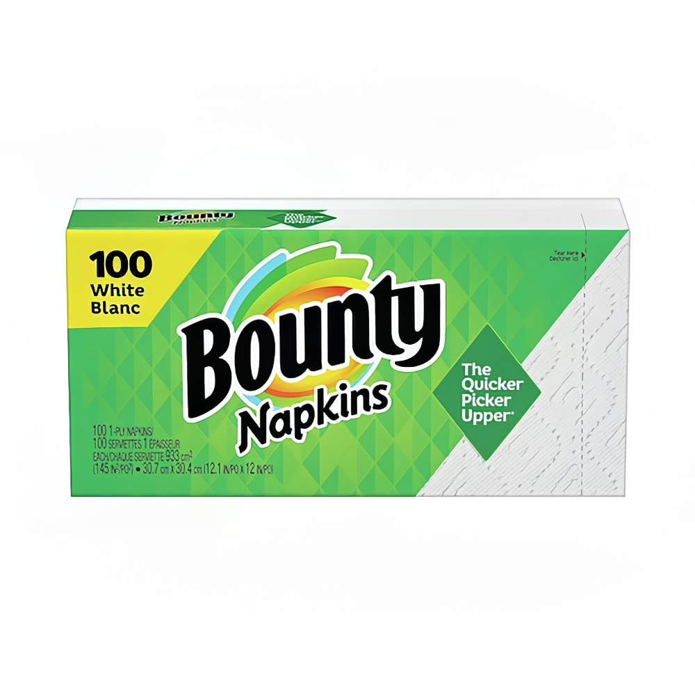 Procter & Gamble 34884 Bounty® Napkins - 1 ply, White