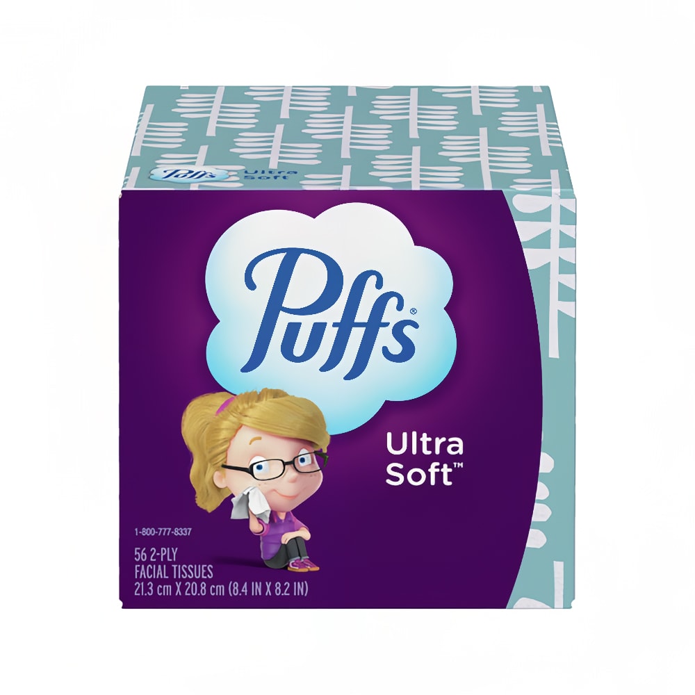 Procter & Gamble 35038 Puffs® 2 ply Facial Tissues - Upright Box, White