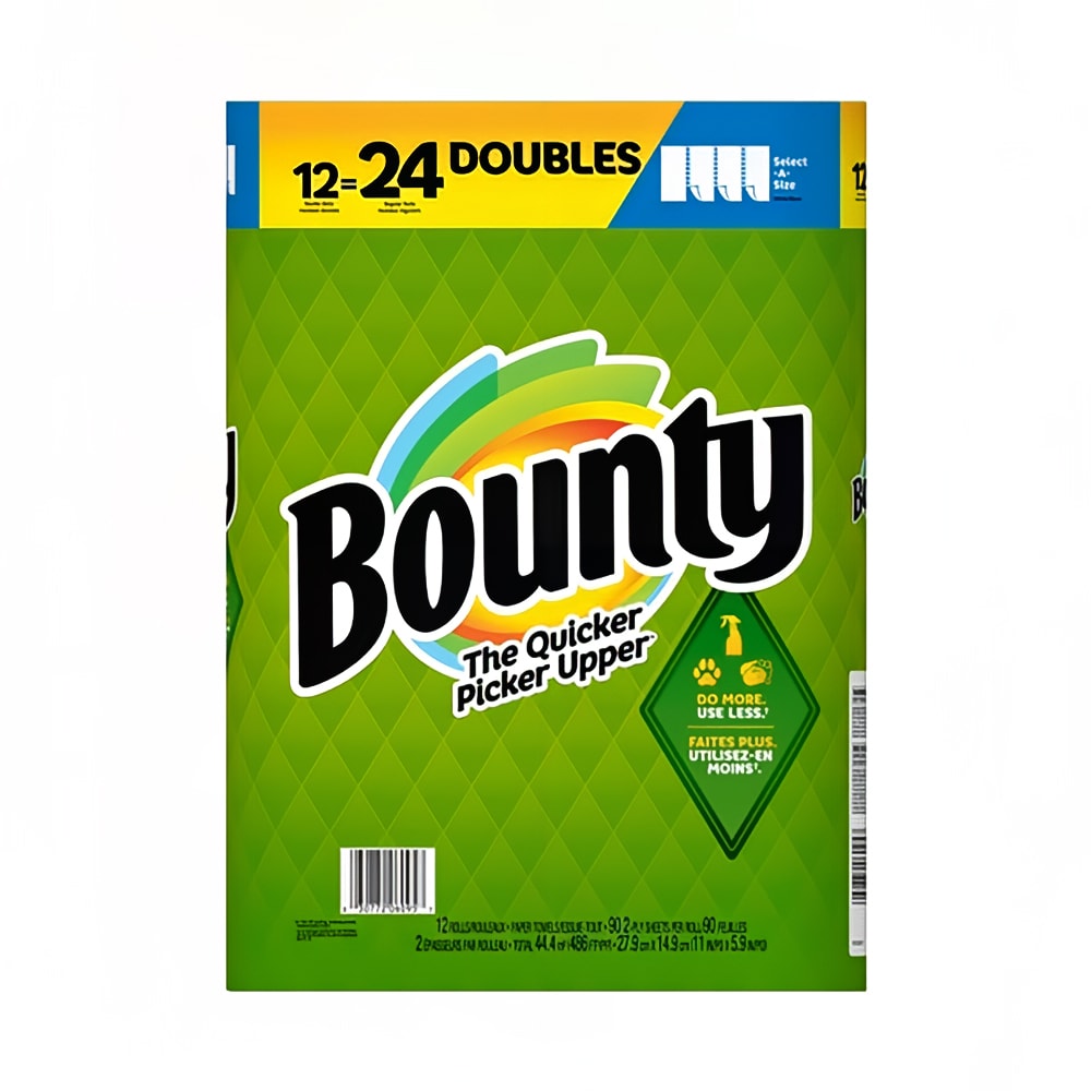 Procter & Gamble 10030772060954 Bounty® Paper Towel Roll - 2 ply, White