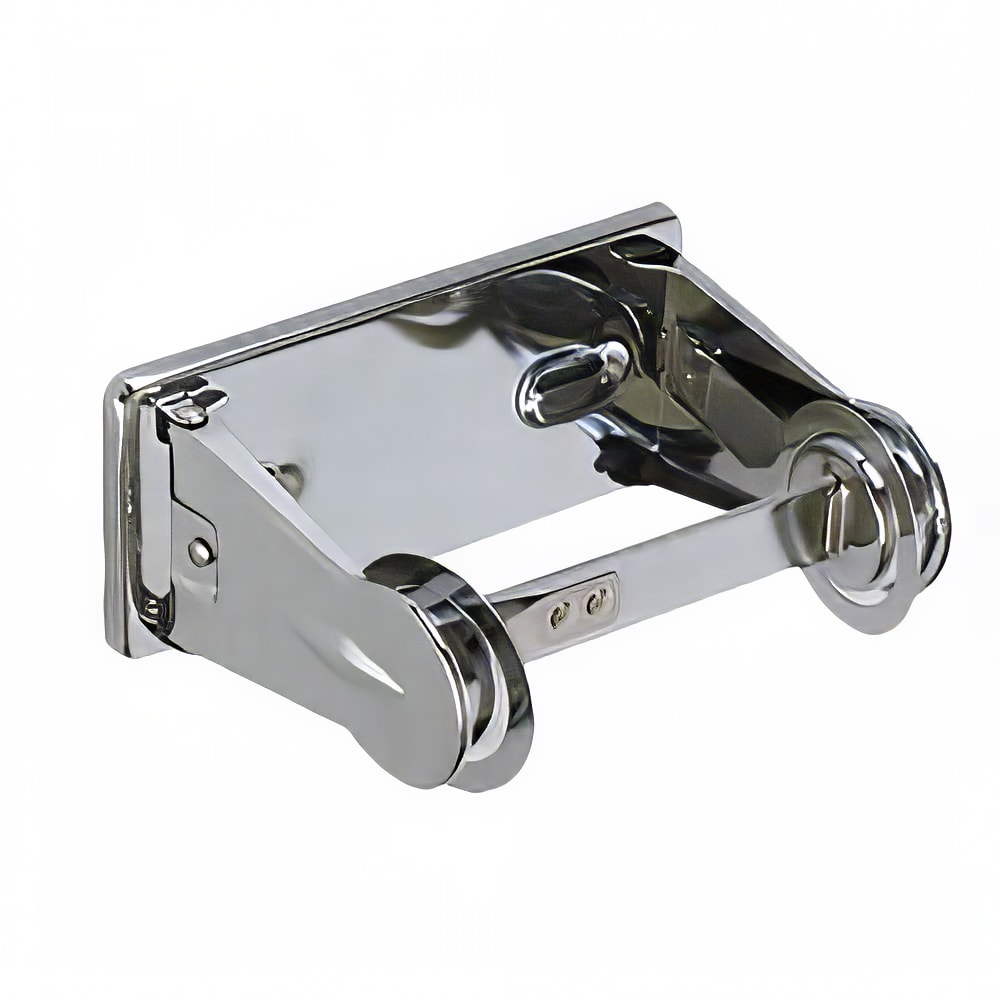 438-SLTD101 Wall Mount Toilet Paper Dispenser for (1) Roll, Chrome Plated