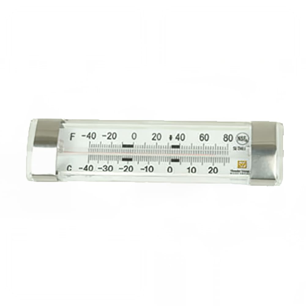 438-SLTHL080 Tube Type Refrigerator/Freezer Thermometer w/ -40° to 80°F Temperature Range