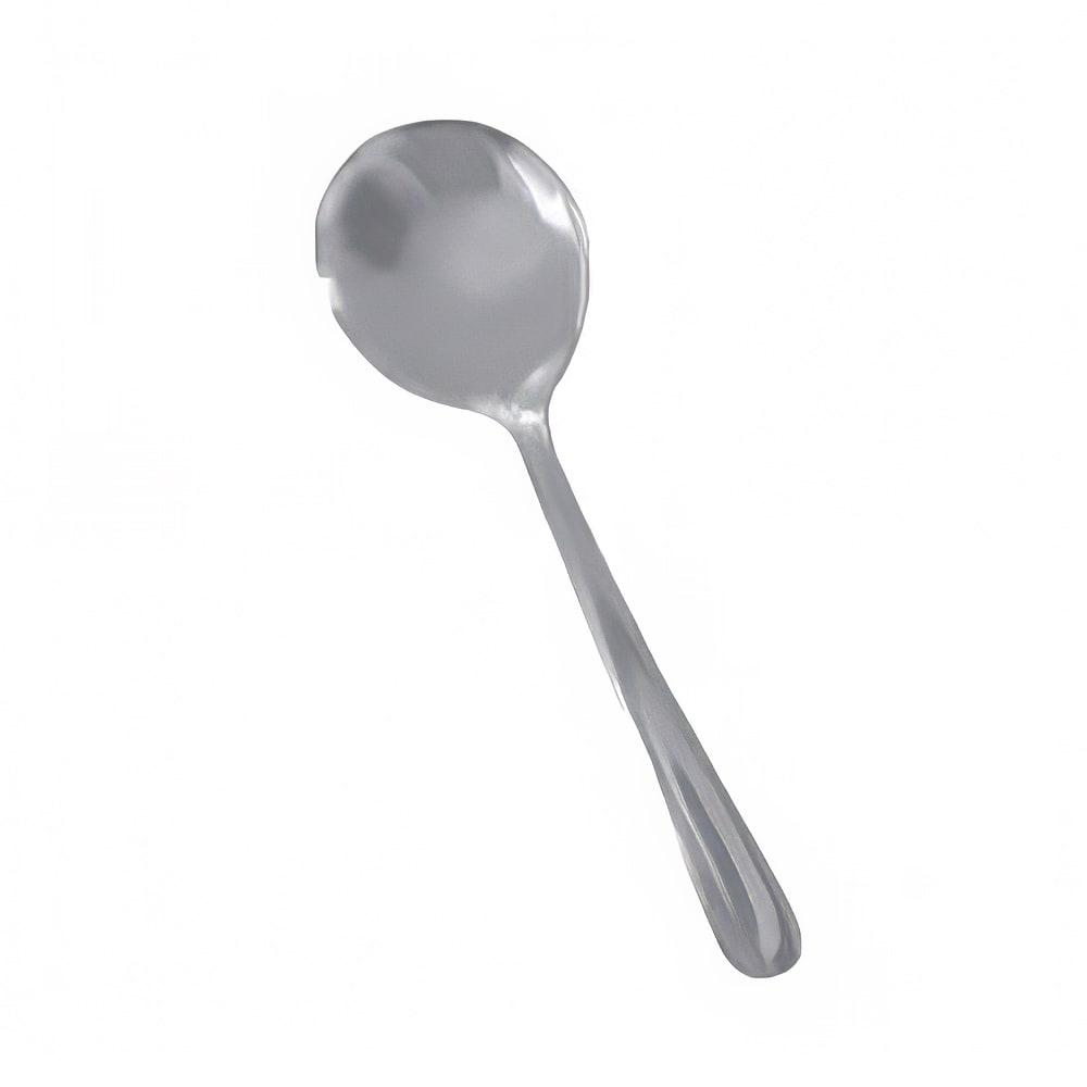 Thunder Group SLWD003 5 4/5" Bouillon Spoon with 18/0 Stainless Grade, Windsor Pattern