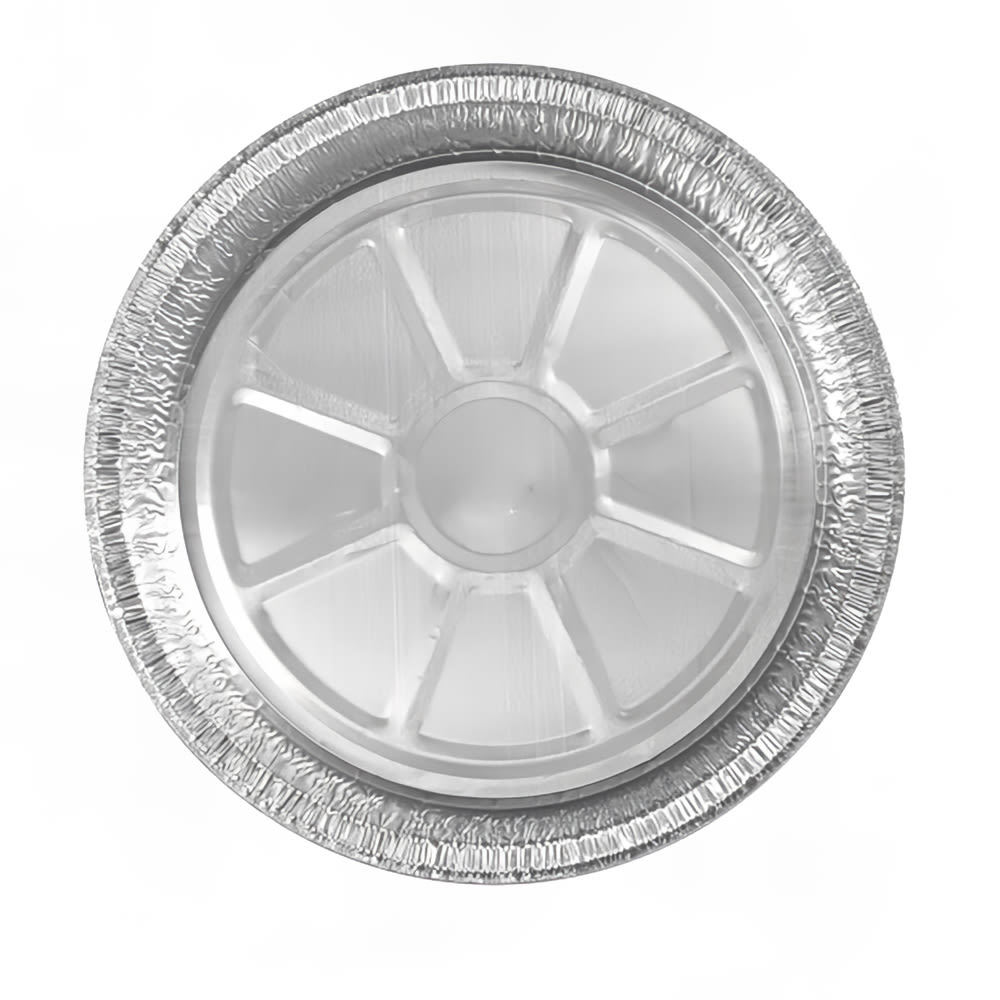 428-757974 Handi-Stax 9" Round Disposable Foil Pan w/ Foil Lid