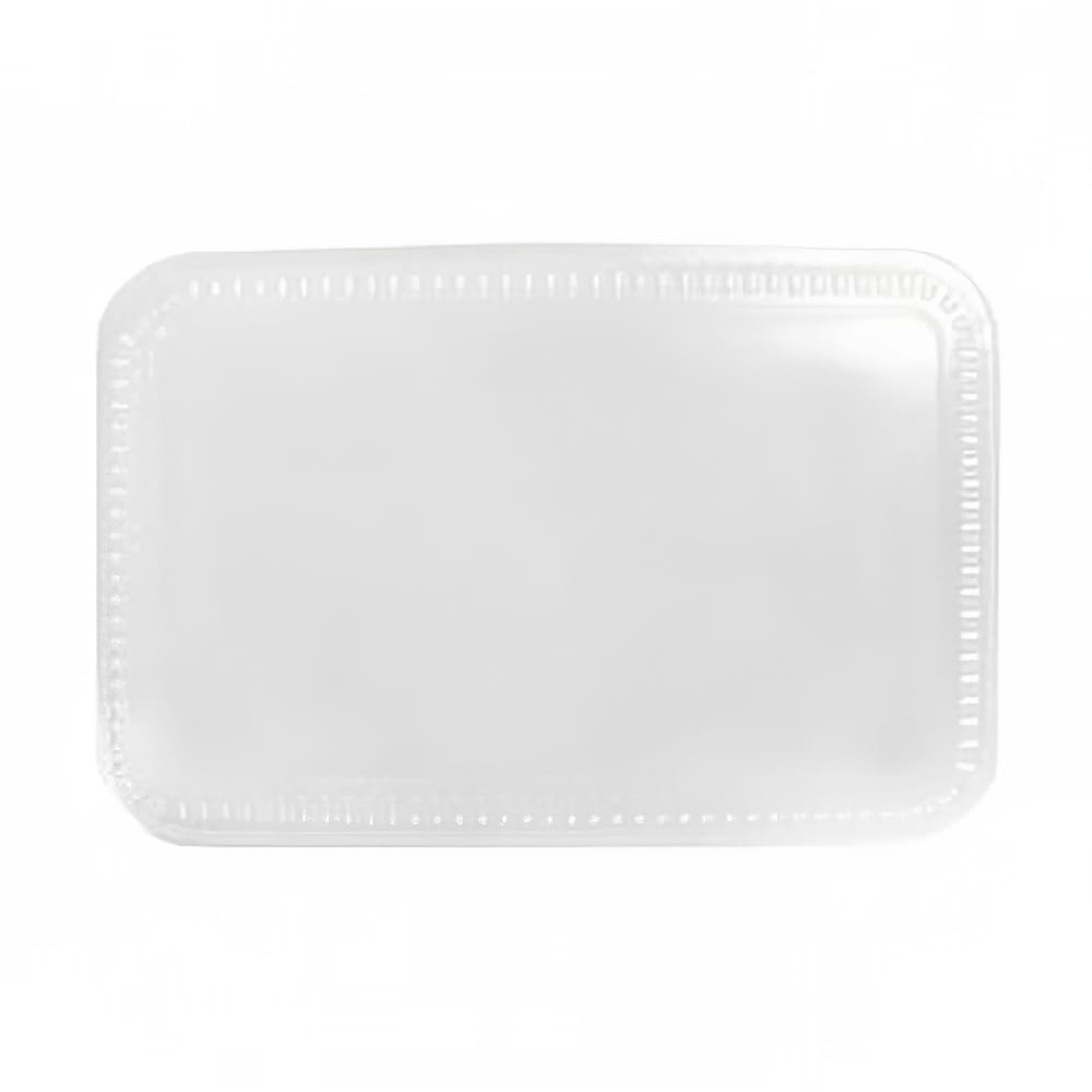 428-476978 Dome Lid - 13 3/16" x 10 3/4", Plastic, Clear