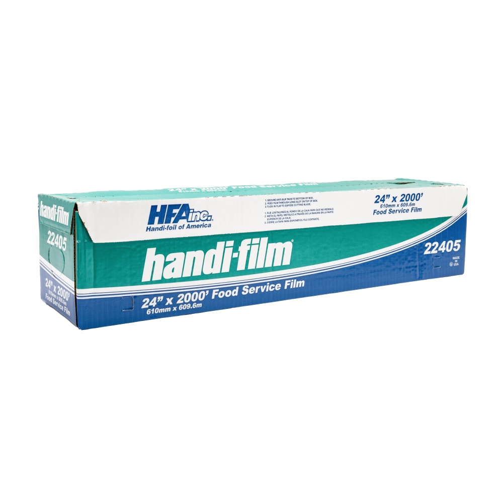 428-491996 Handi-Film Foil Roll w/ Slide Cutter - 24" x 2000'