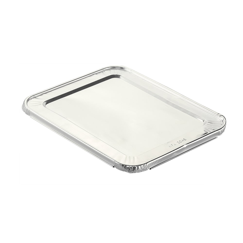 428-504597 Half Size Steam Pan Lid - Aluminum Foil