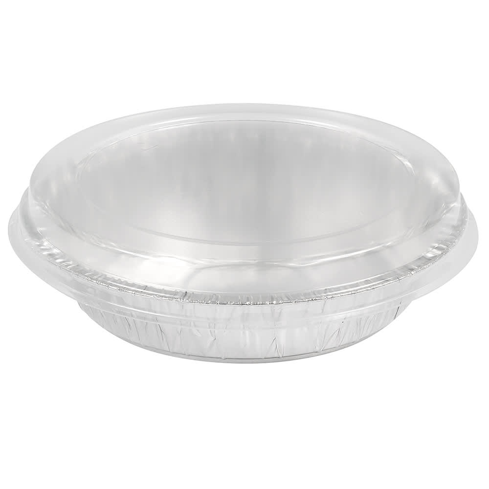 428-690535 Handi-Stax 7" Round Disposable Foil Pan