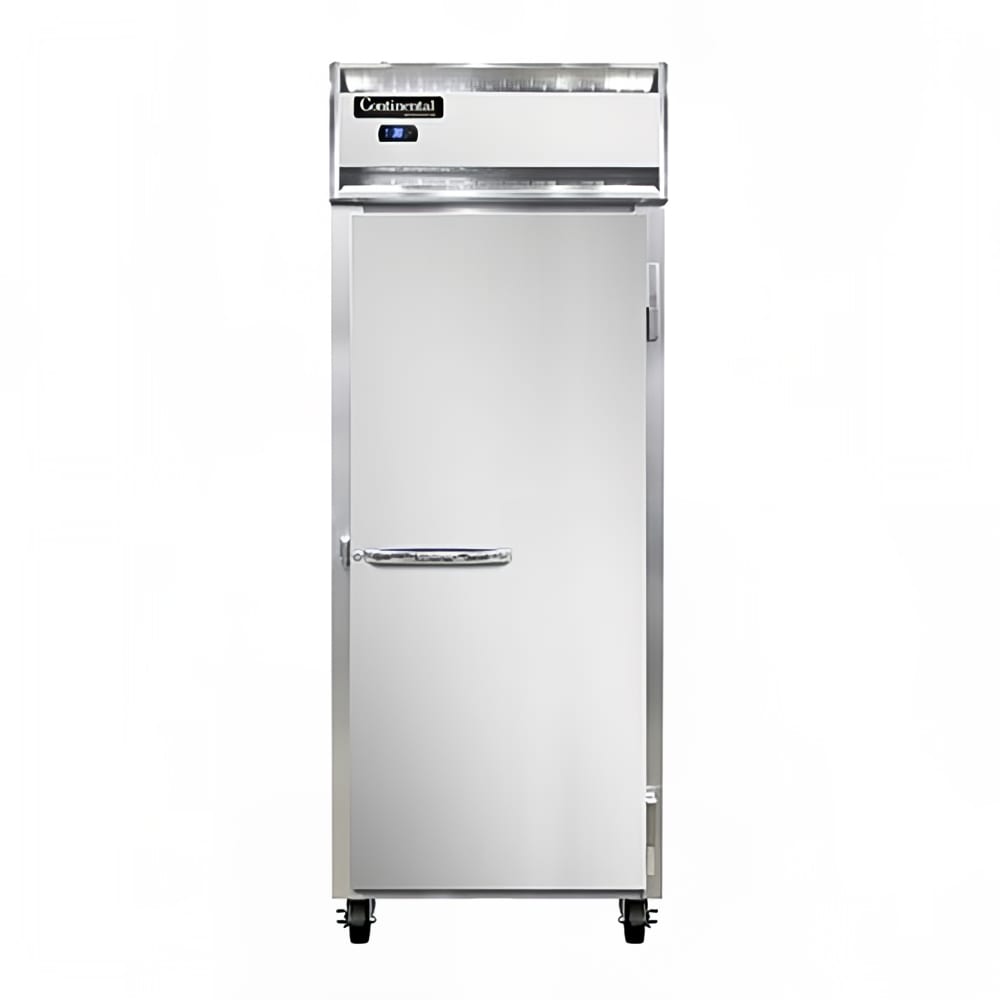 160-1RESNSS 28 1/2" One Section Reach In Refrigerator, (1) Right Hinge Solid Door, 115v