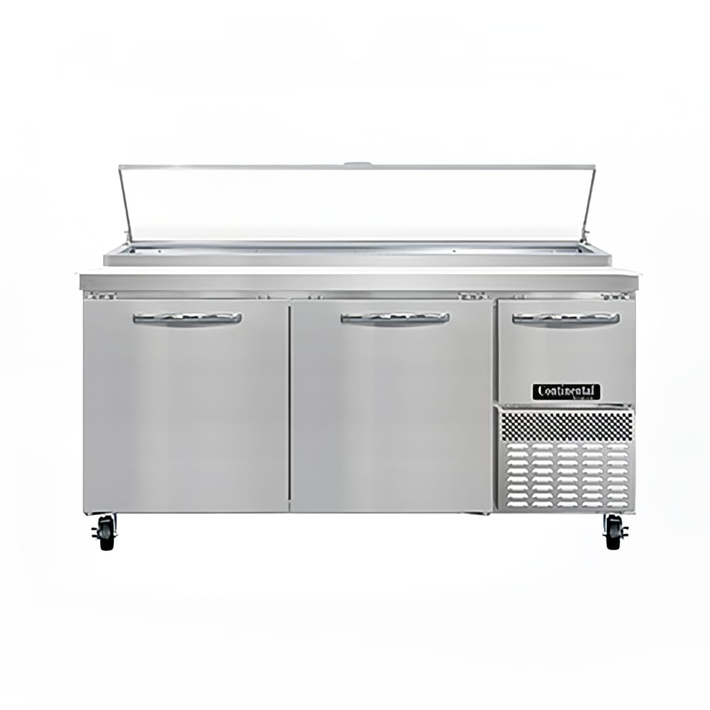 160-PA68N 68" Pizza Prep Table w/ Refrigerated Base, 115v