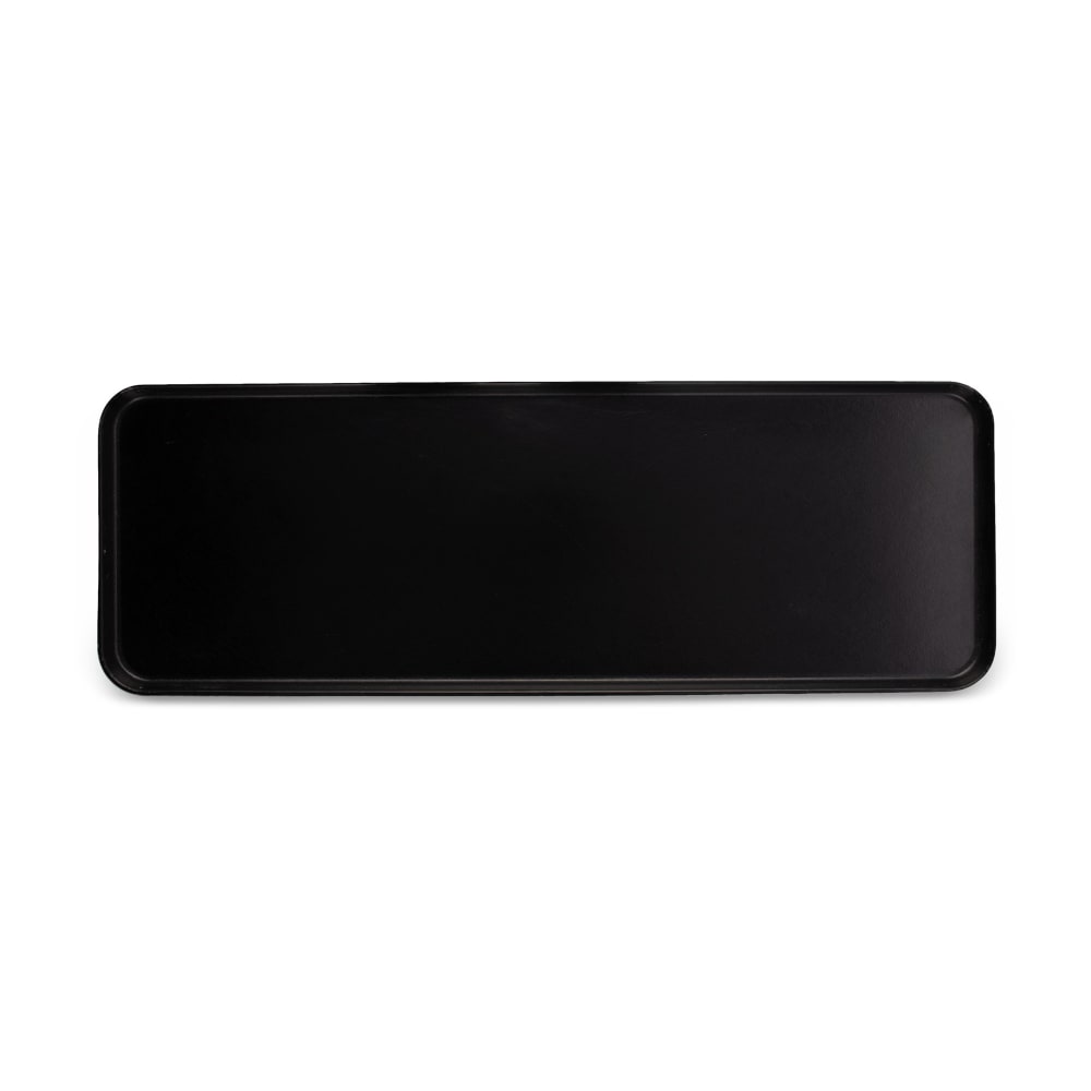 028-1030FMT309 Rectangular Market Tray - 30" x 10 7/16" Fiberglass, Ebony