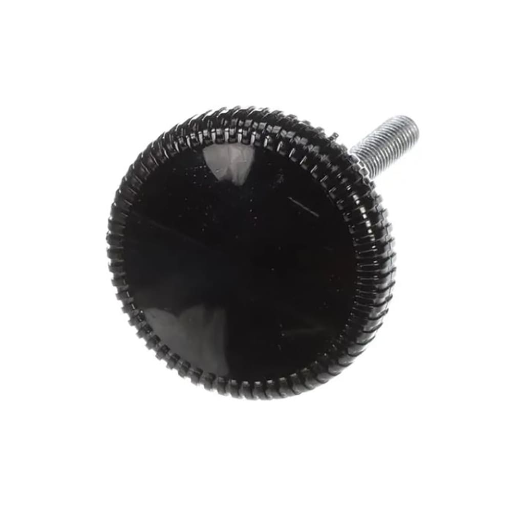 028-670600 Food Bar Sneeze Guard Post Hardware - Black
