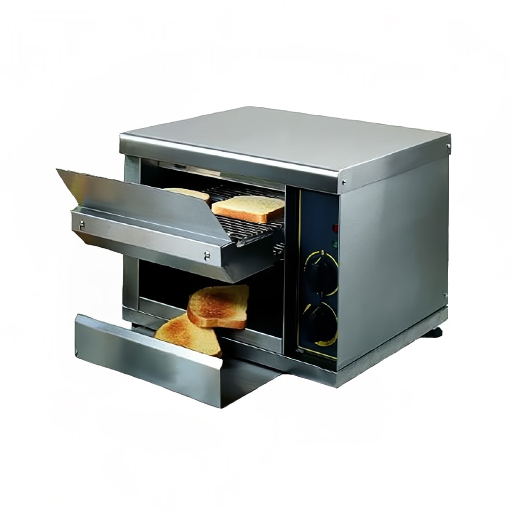 Equipex CT-540 Conveyor Toaster - 540 Slices/hr w/ 1 1/4" to 3 1/2" Product Opening, 240v/1ph