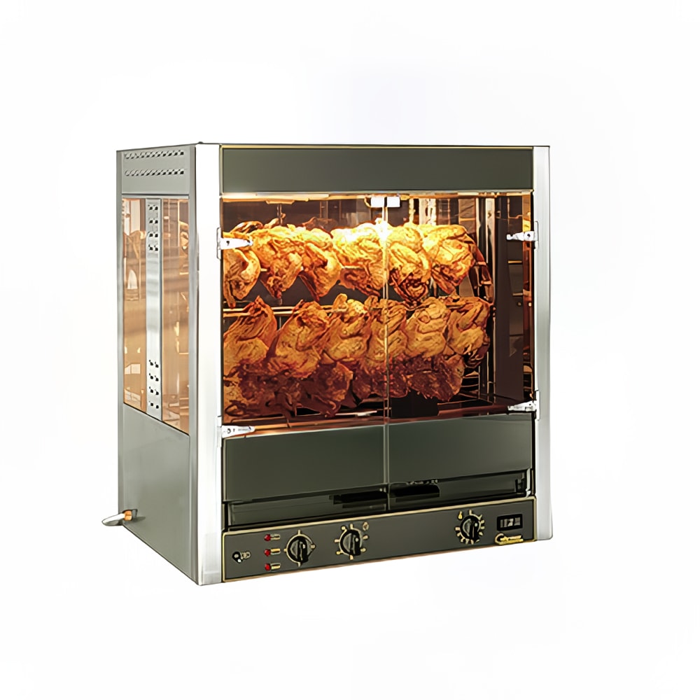 Equipex RBE-25 Electric 5 Basket Commercial Rotisserie, 208v/3ph