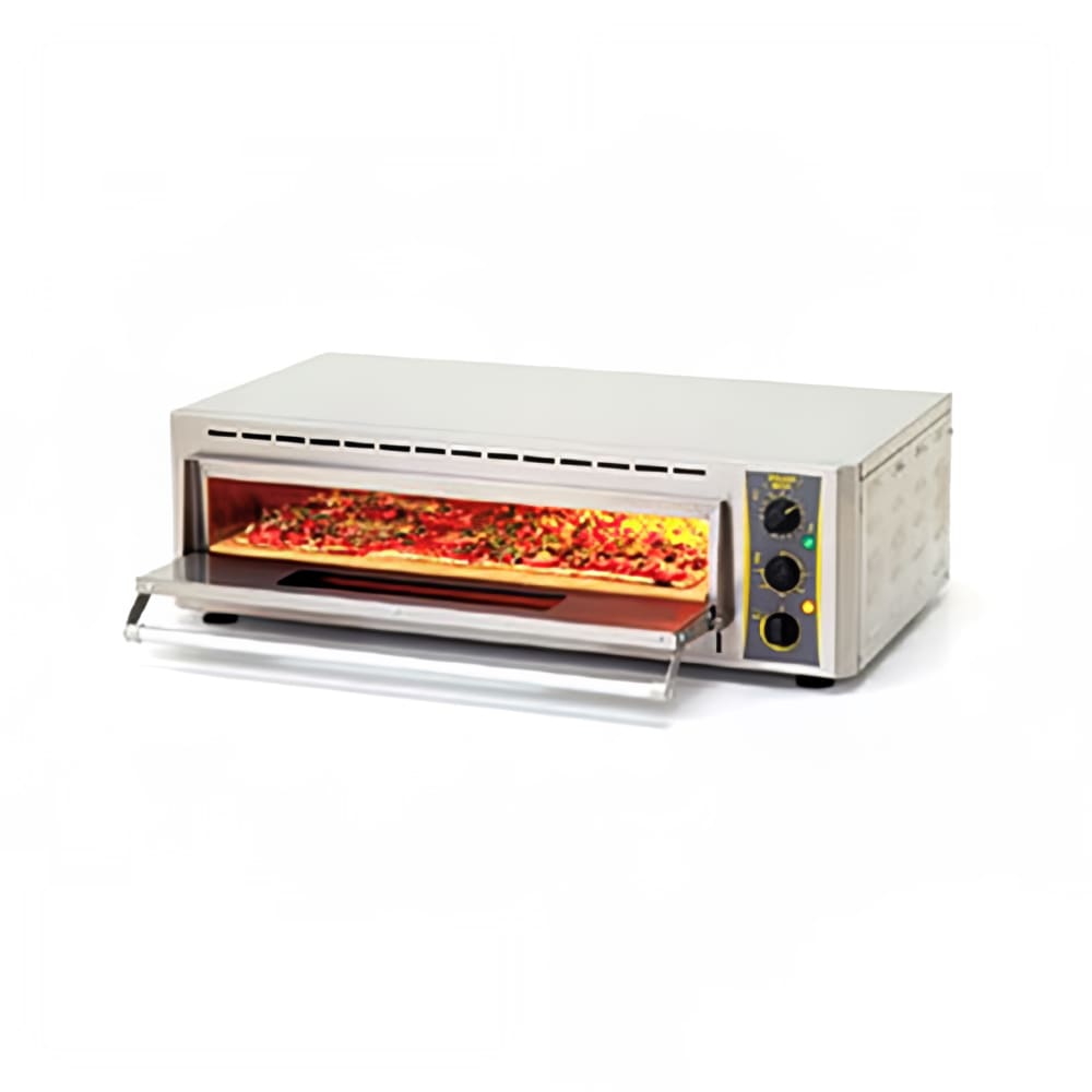 Equipex PZ-4302D Countertop Pizza Oven - Single Deck, 240v/1ph