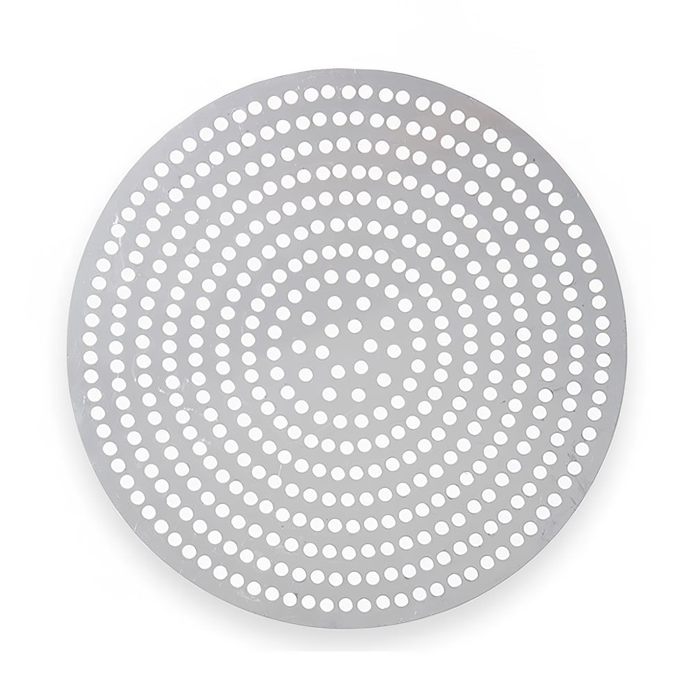 166-18910SP 10" Super Perforated Pizza Disk, Aluminum