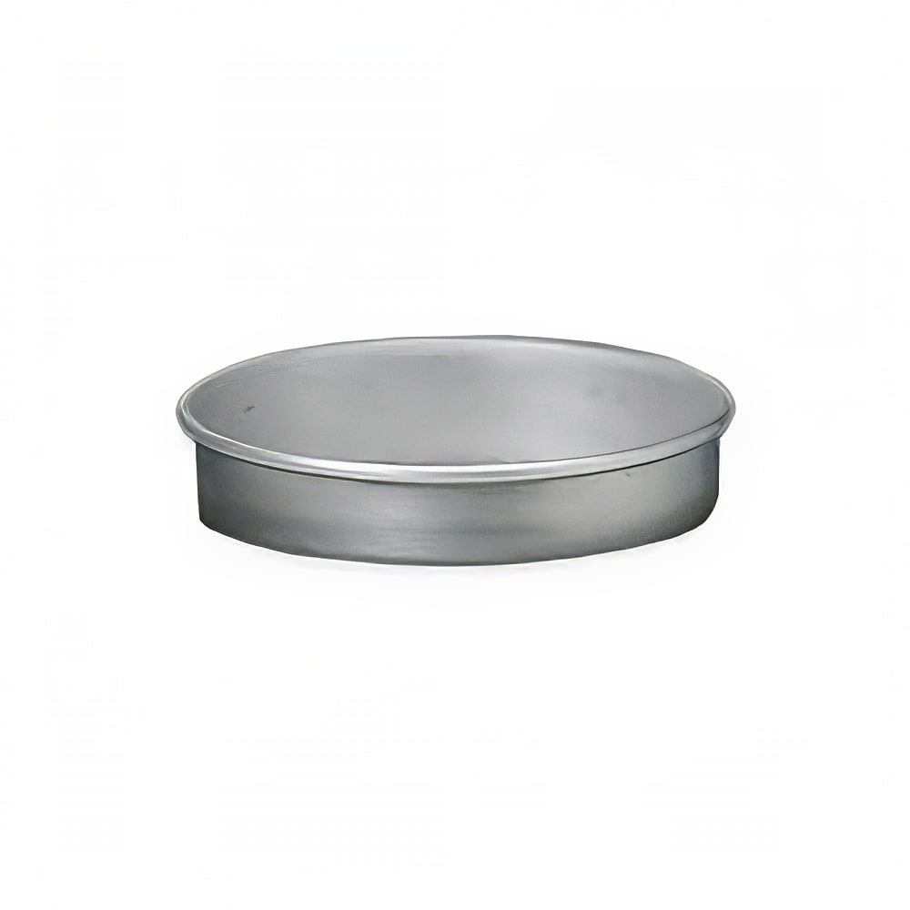 166-A801215 12" Straight Sided Pizza Pan, 1 1/2" Deep, Solid, Aluminum