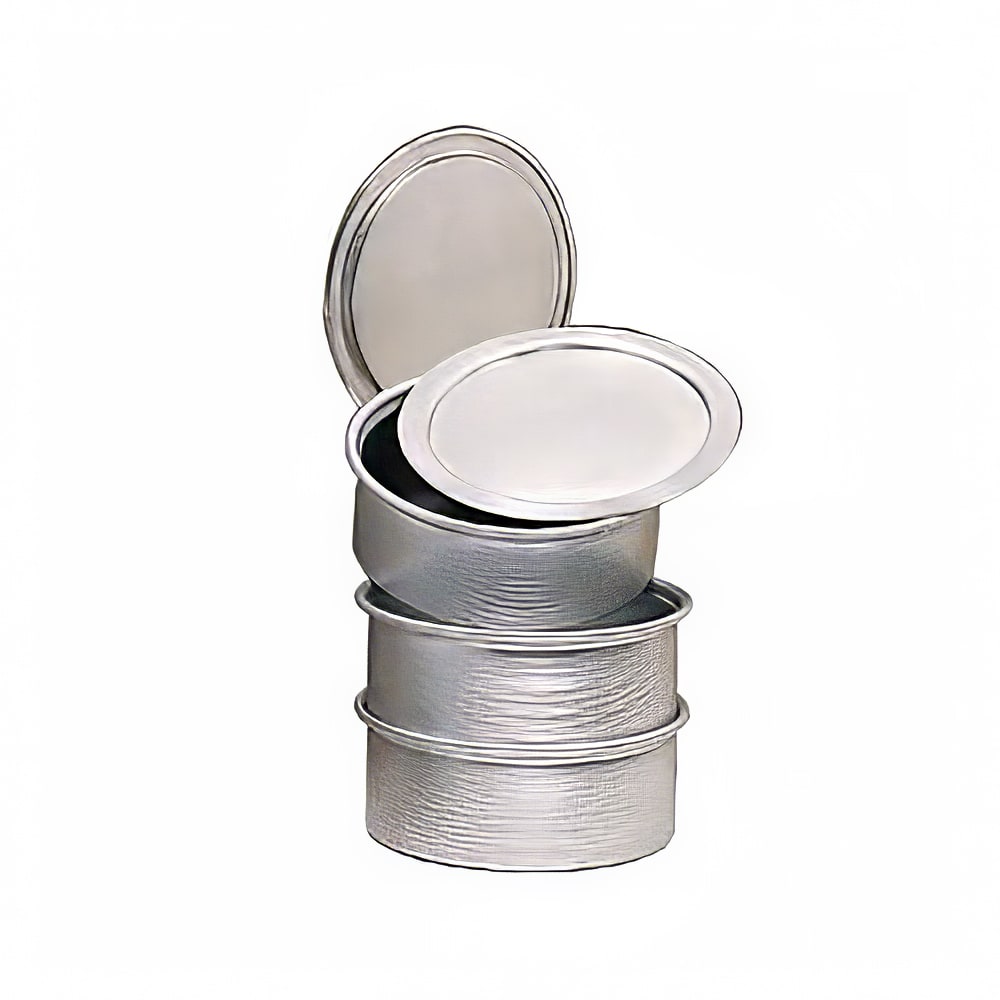 166-DRPS5825 8 5/8" Round Dough Pan - Aluminum