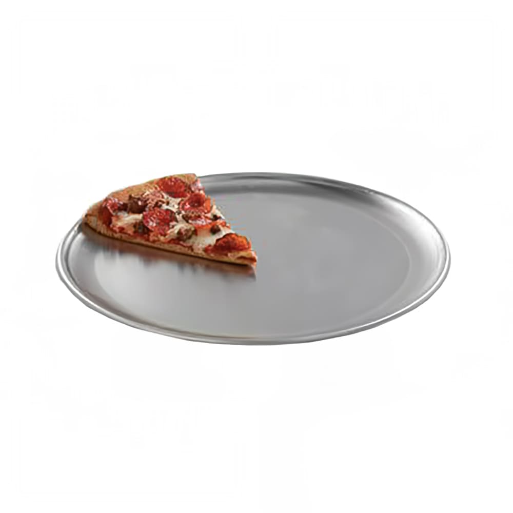 166-CTP19 19" Solid Pizza Pan, Coupe Style, Aluminum