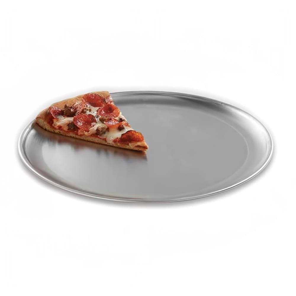 166-CTP7 7" Solid Pizza Pan, Coupe Style, Aluminum