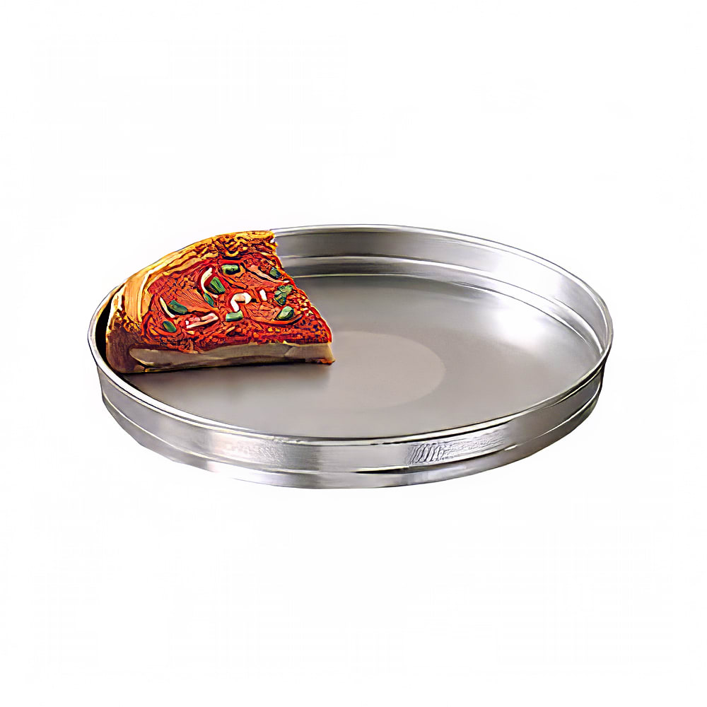166-HA5015 15" Self Stacking Pizza Pan, 2" Deep, Aluminum