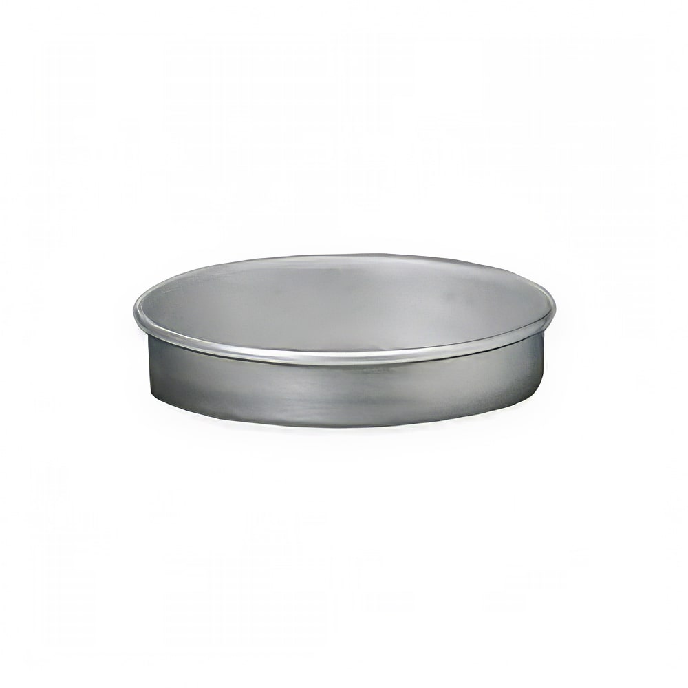 166-HA80082 8" Straight Sided Pizza Pan, 2" Deep, Aluminum